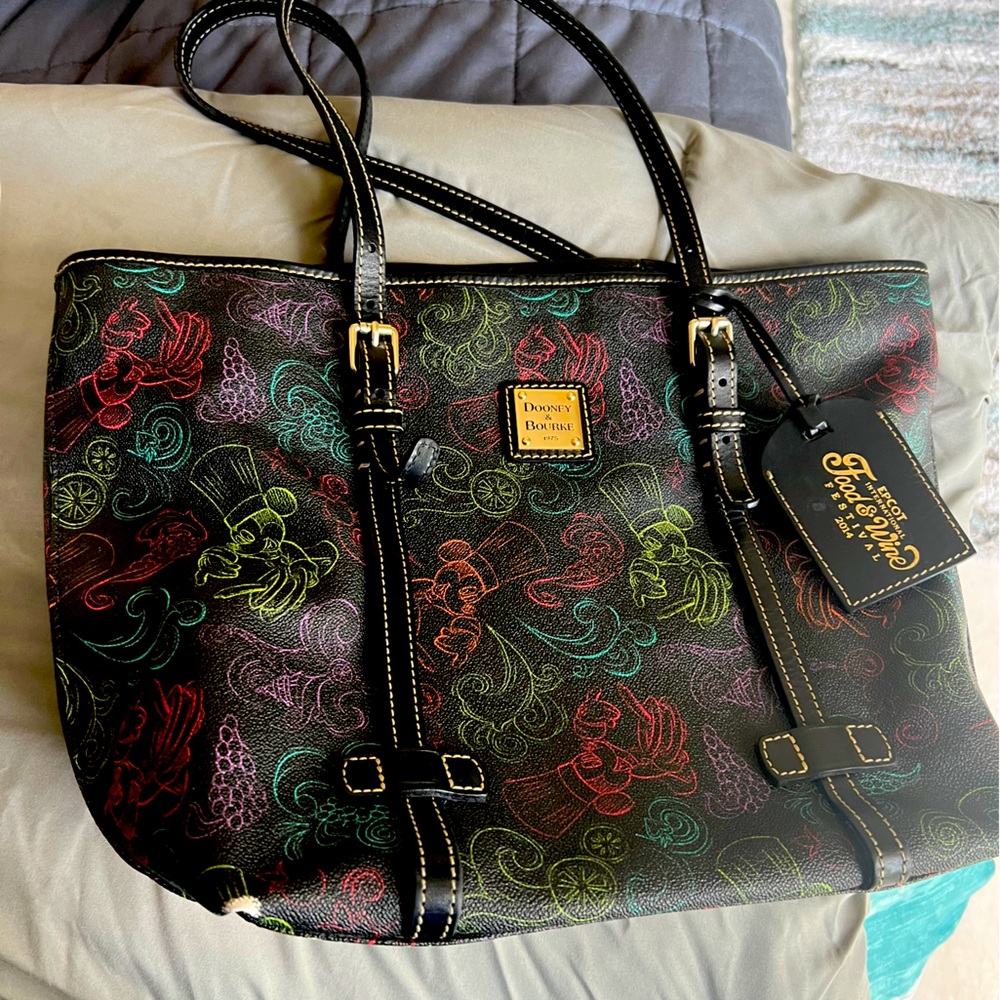 Dooney & Bourke Disney 2014 Epcot Food & Wine Festival Tote